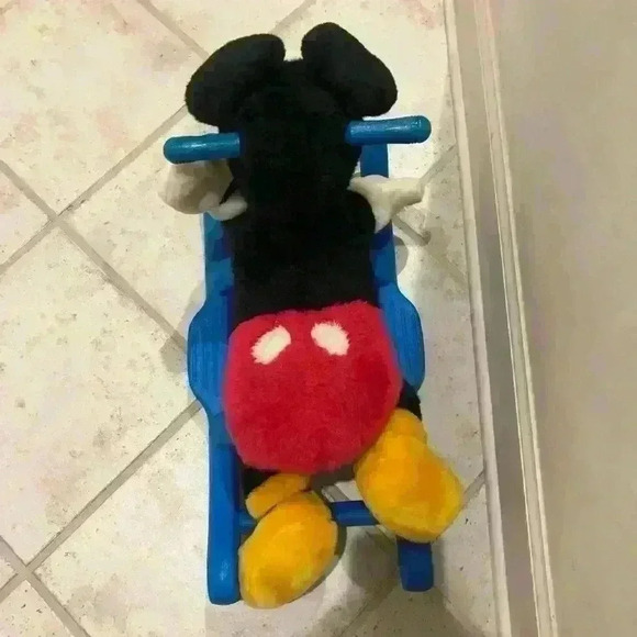 Vintage Mickey Mouse Rocking Horse Ride On - Picture 3 of 5